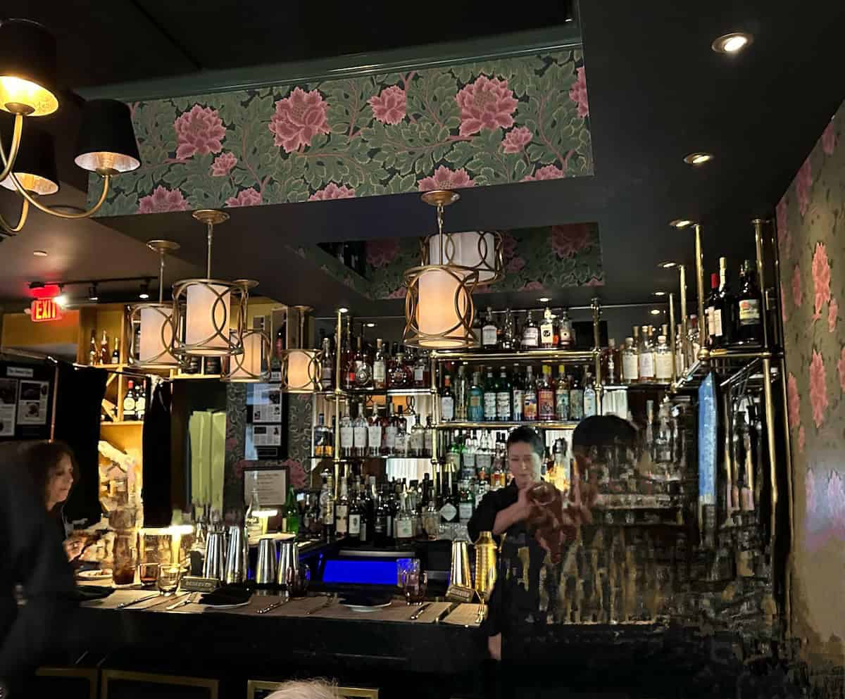 Kimberly at the bar