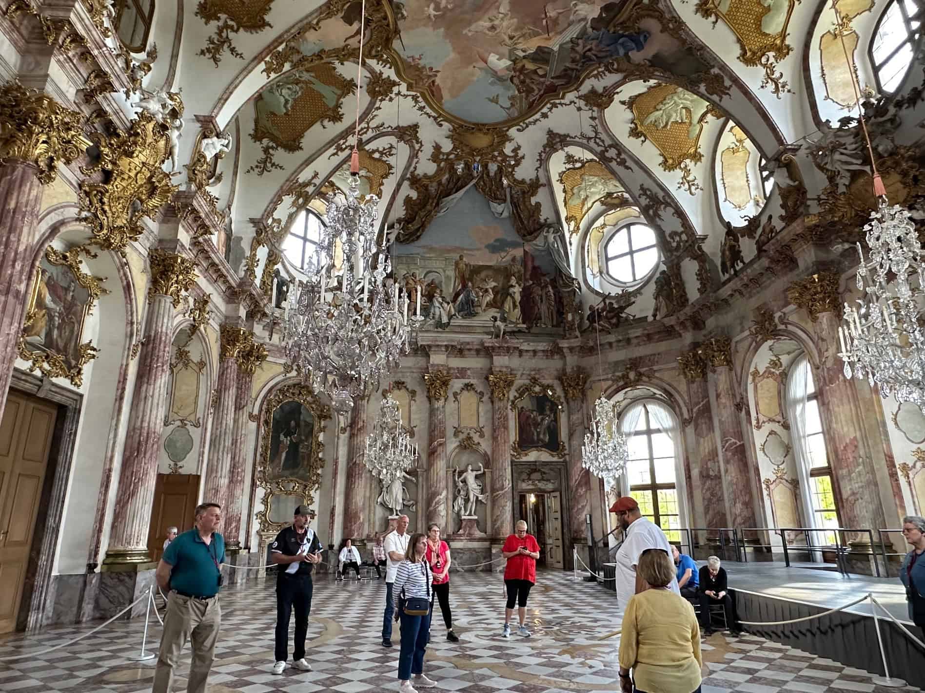 Elaborate rooms that rival Versailles