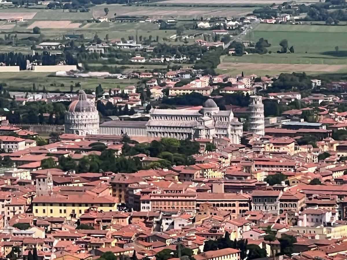 PIazza di Miracoli from above
