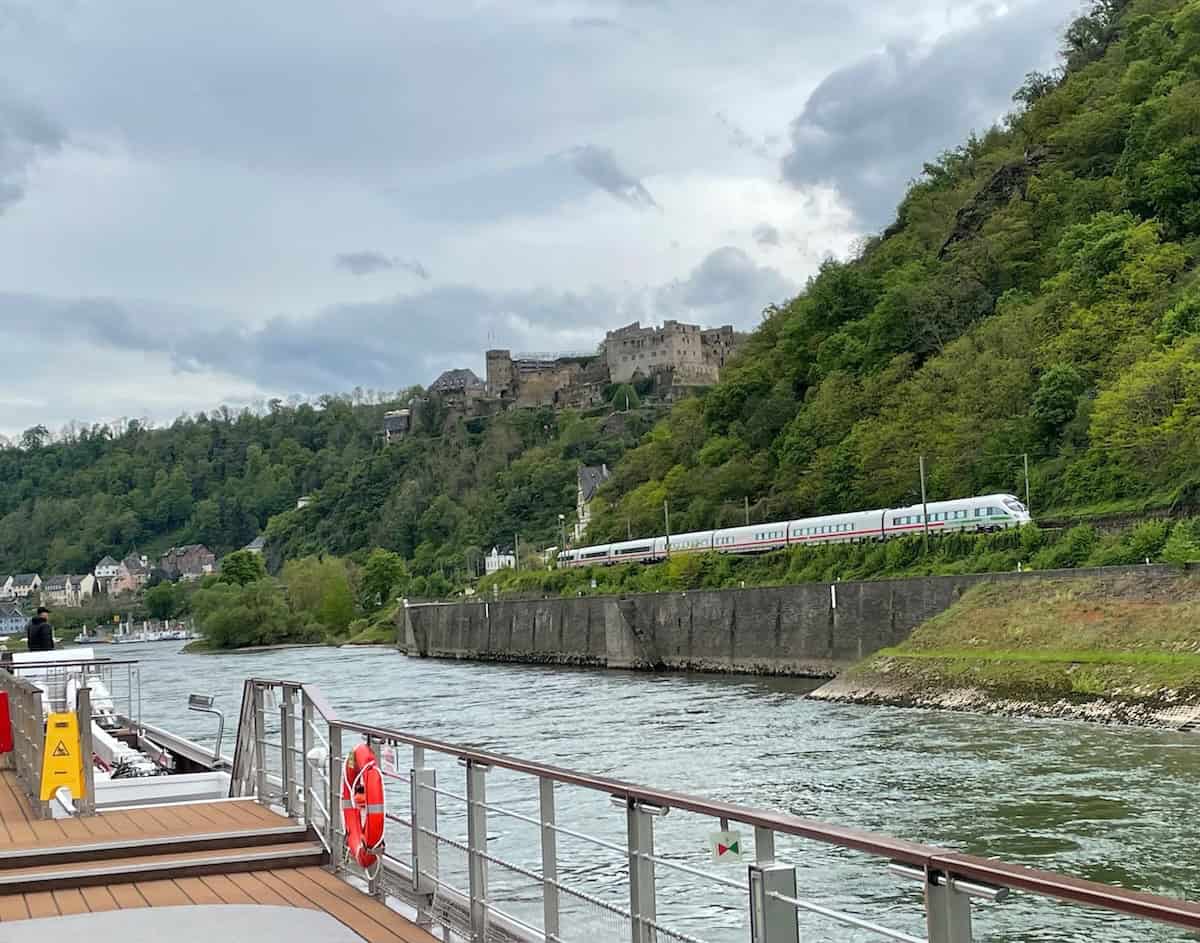 Slow boat, fast train, and ancient castles on the Rhine