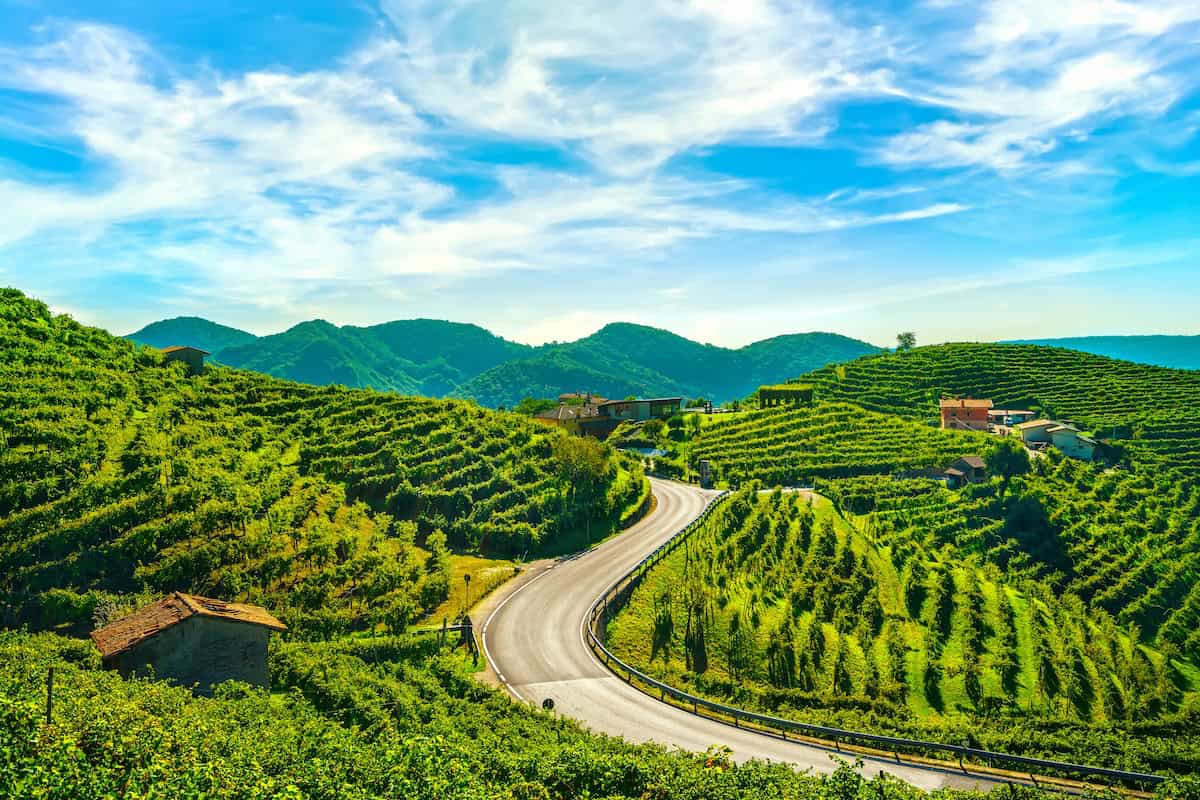 Prosecco Road in Veneto