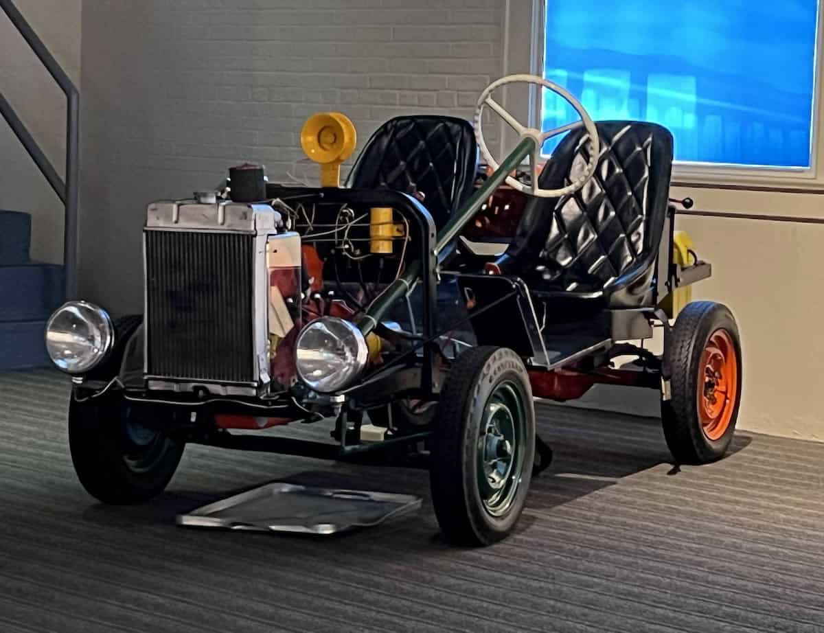 Vintage car at Saratoga Automobile Museum