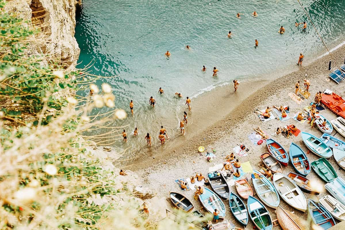 Amalfi Coast in summer (courtesy Lucy Laucht)