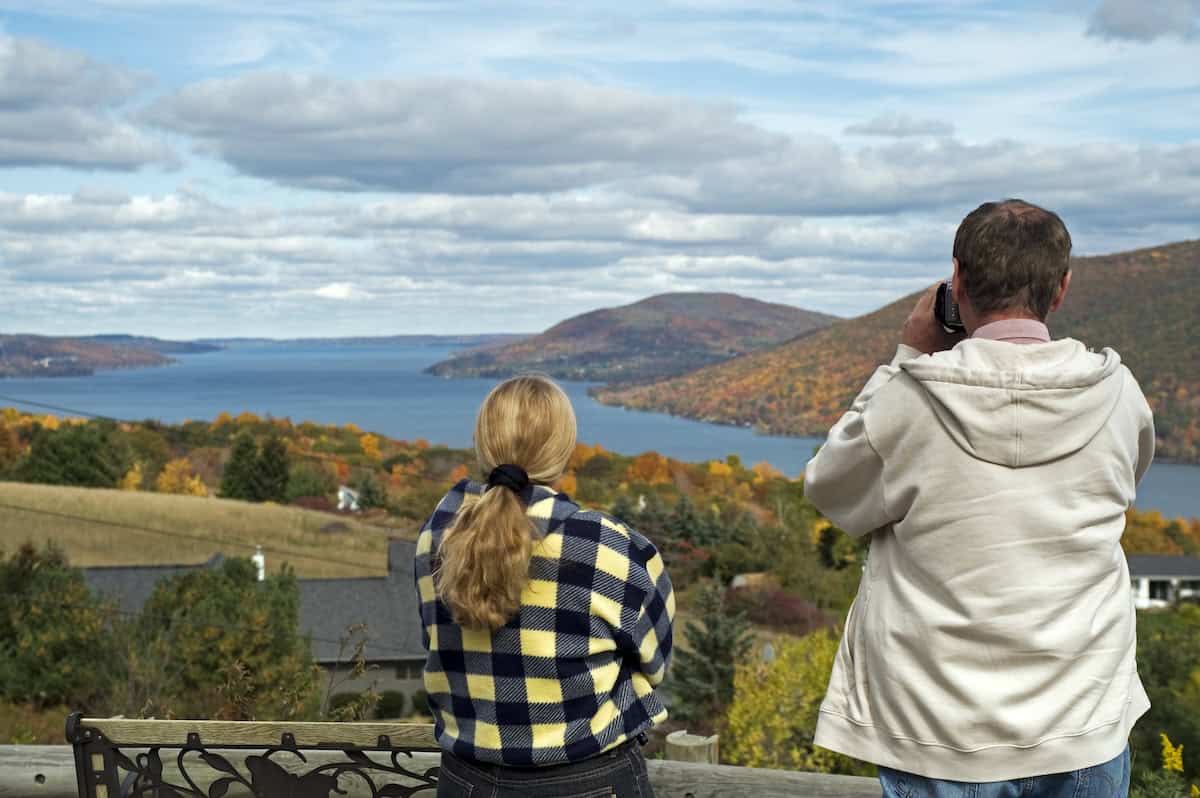 Canandaigua Lake in the Finger Lakes Region