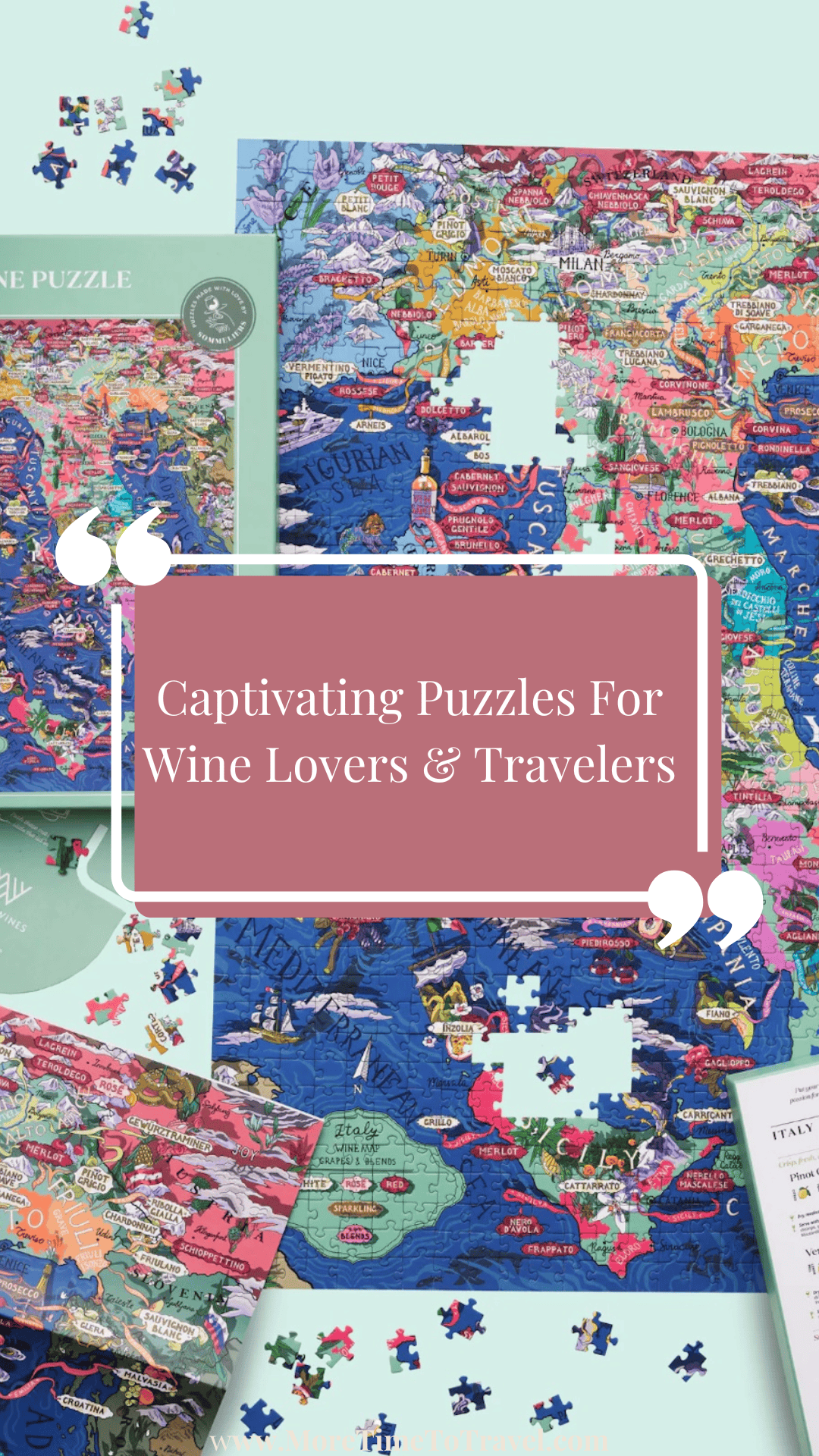 Puzzle pin