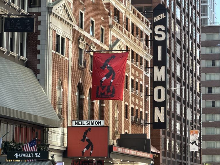 MJ, the Musical at Neil Simon Theatre in Manhattan (credit: Jerome Levine)