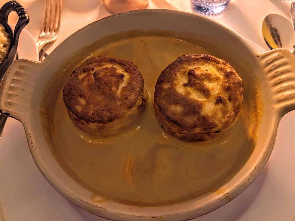 Quenelles de Brochet at Benoit (Jerome Levine)