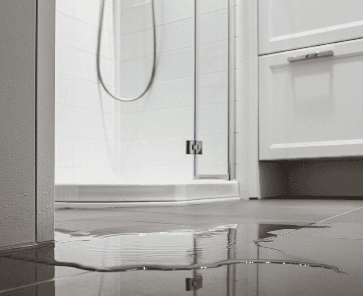 A wet floor can put a damper on a trip (credit: Image FX)
