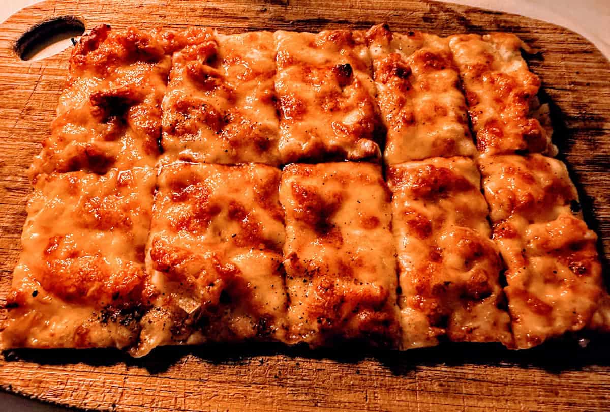 Alsatian Tarte Flambee (credit: Jerome Levine)