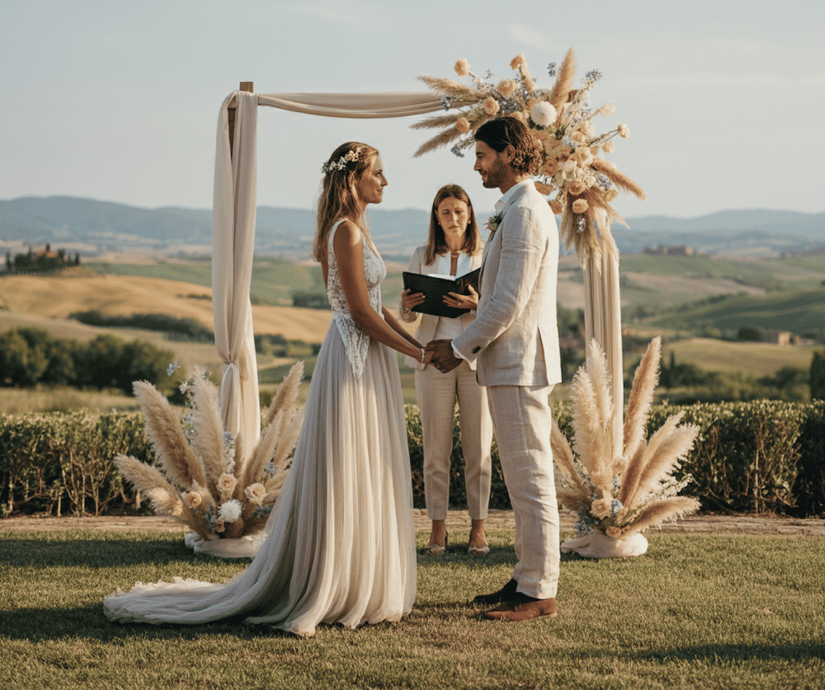 A Friday wedding is a cultural No-No in Italy (Credit: Image FX)