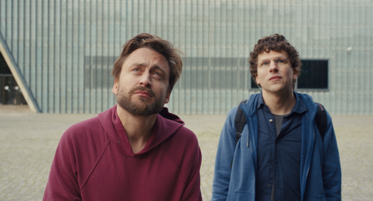 Jesse Eisenberg and Kieran Culkin in A Real Pain (credit: Searchlight Pictures)