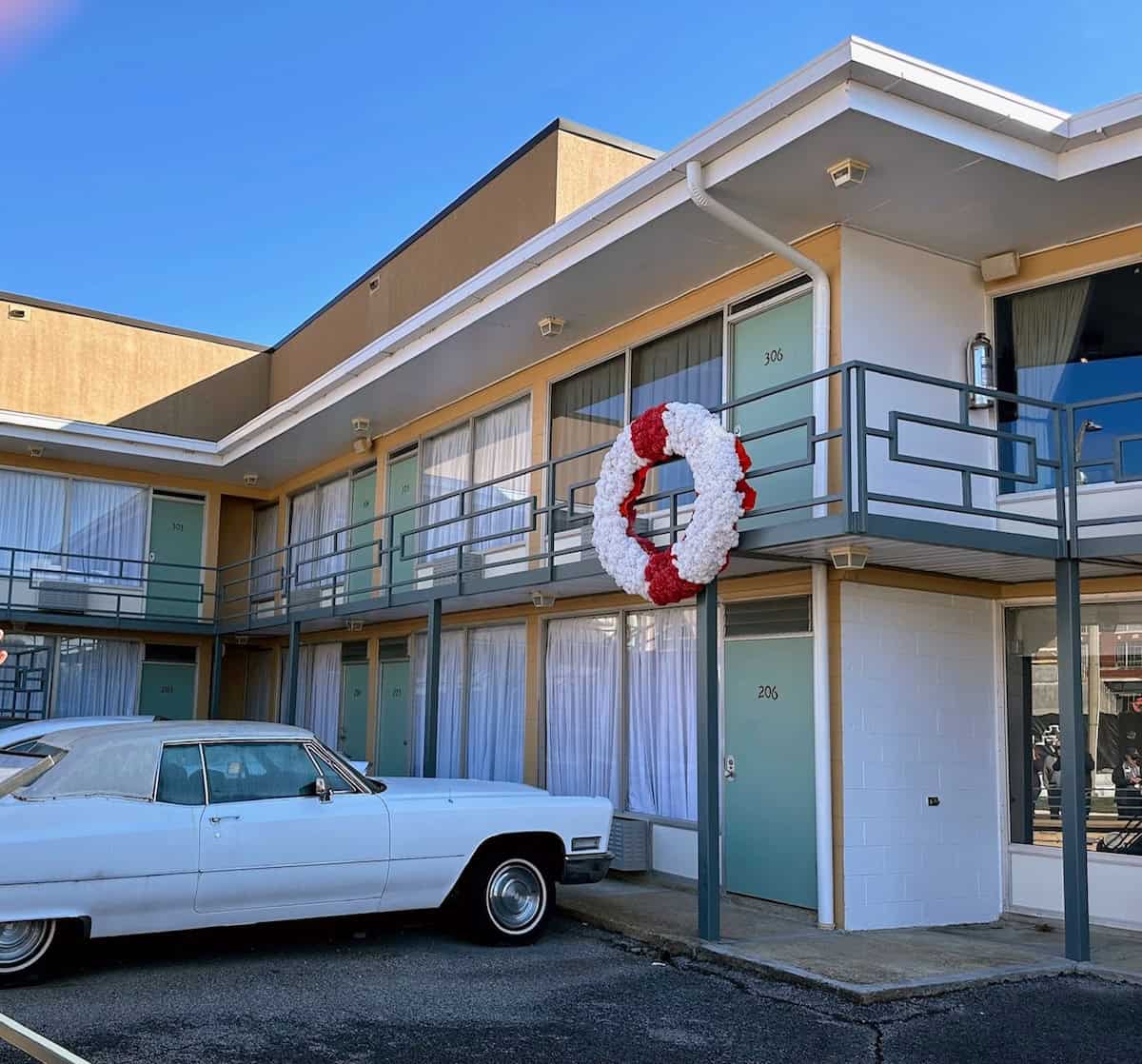 The Lorraine Motel in Memphis (credit: Sandra and John Nowlan)