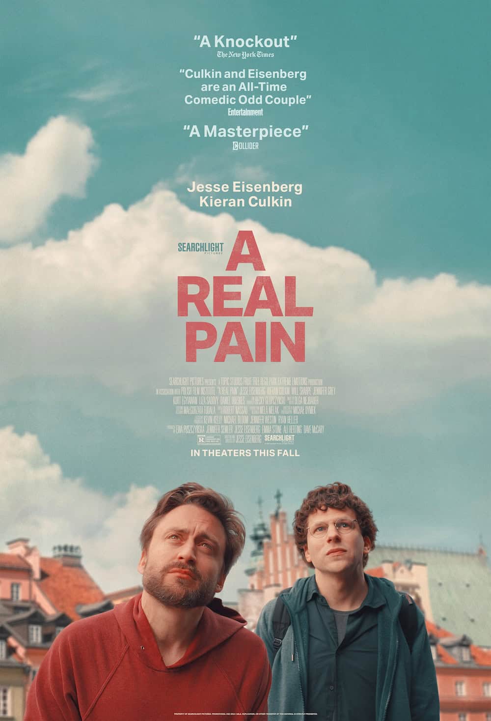 A Real Pain poster (credit: Searchlight Pictures)