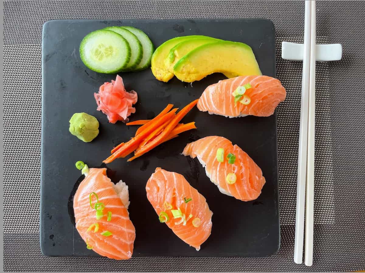 Sushi at Beauregards on the Beach (credit: Lina Zeldovich)