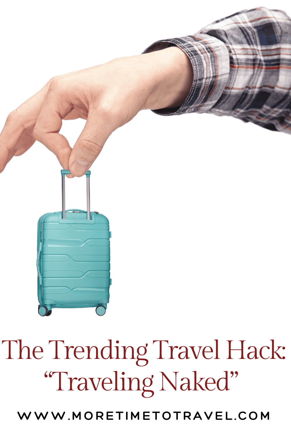 Traveling Naked pin