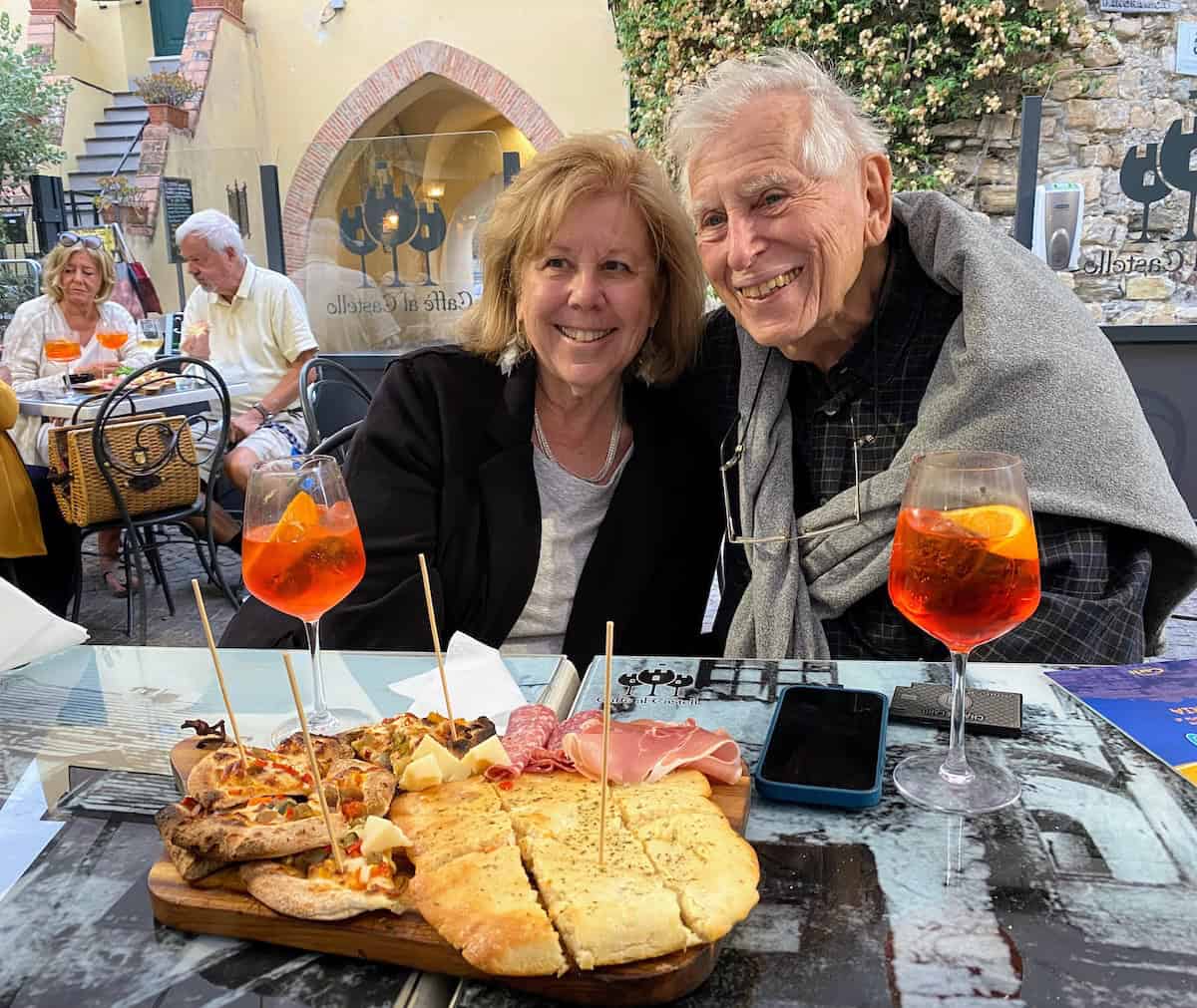 Aperitivo in Cervo, Liguria (credit: Vittoria DeMeo)