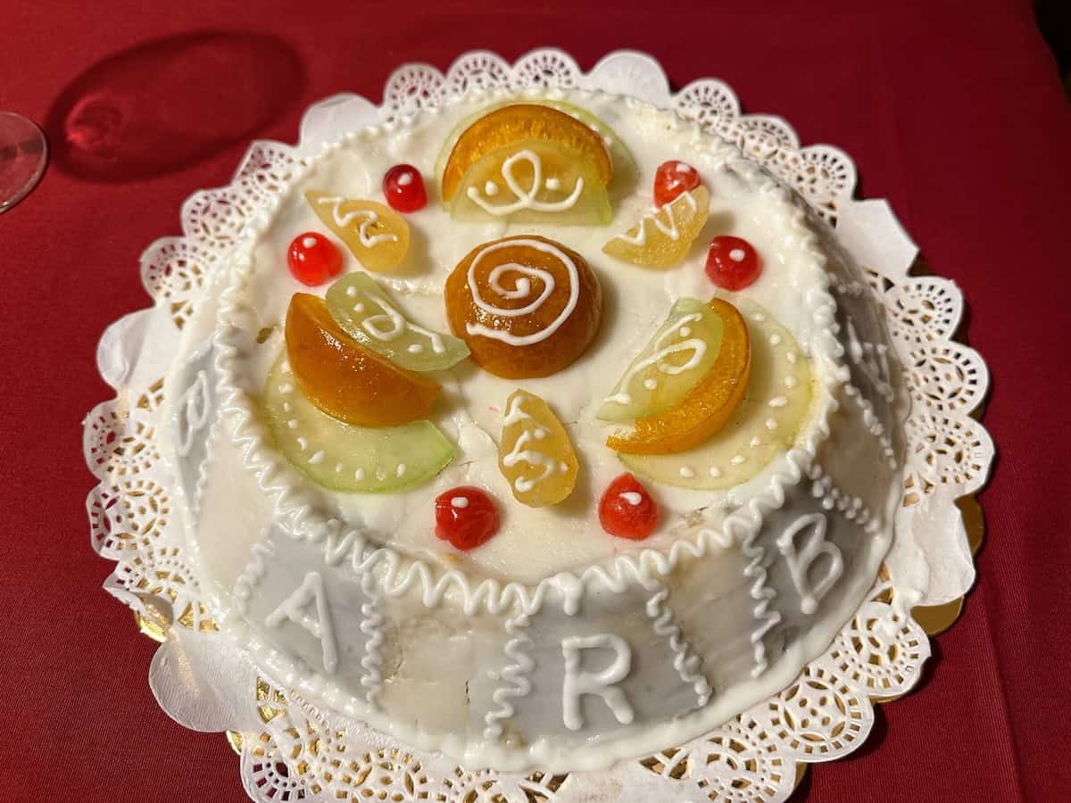 Cassata at Villa Barbera, Palermo (credit: Jerome Levine)