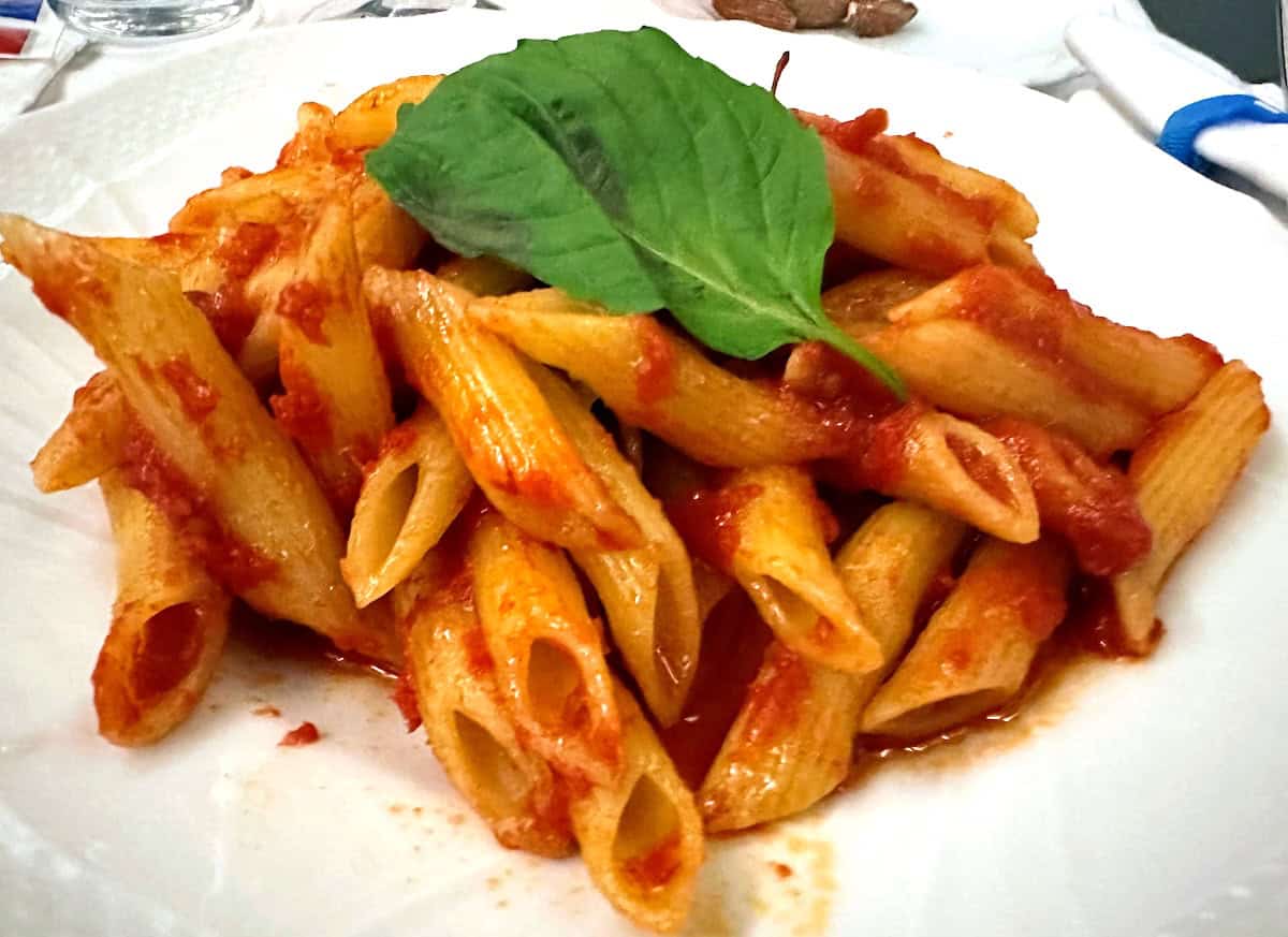 Rigatoni with Radicchio and Gorgonzola (credit: Jerome Levine)