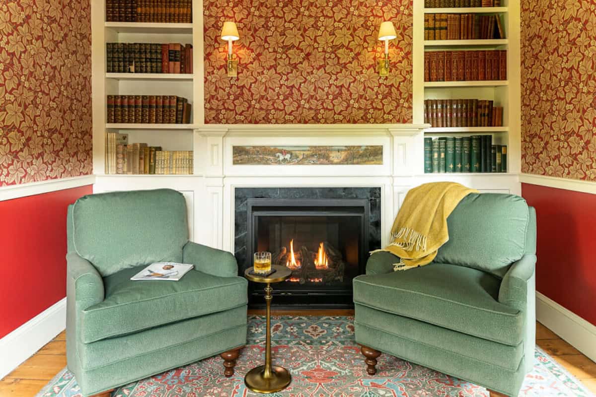 A reading nook in Suite Seven at The Weston (credit: The Weston)