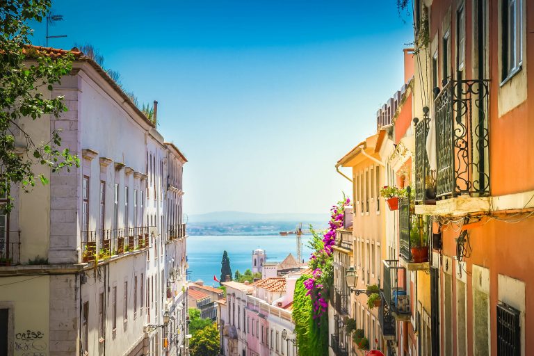 Street in old town of Lisbon (credit: Adobe stock)