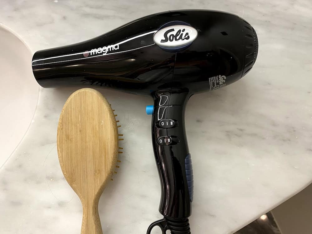 A clunky hair dryer (credit: Irene S. Levine)