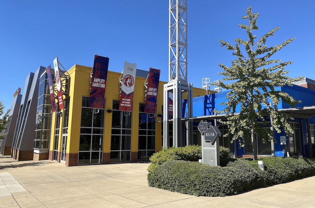 The Stax Music Academy is located next to the Stax Museum (credit: Jackie Sheckler Finch)