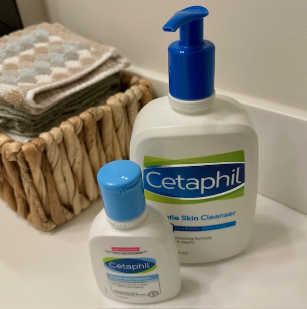 Cetaphil full-size and mini (credit: Jerome Levine)