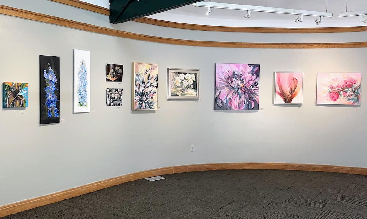 Art gallery at Rockefeller State Park Preserve 5/11/25 (credit: Irene S. Levine)