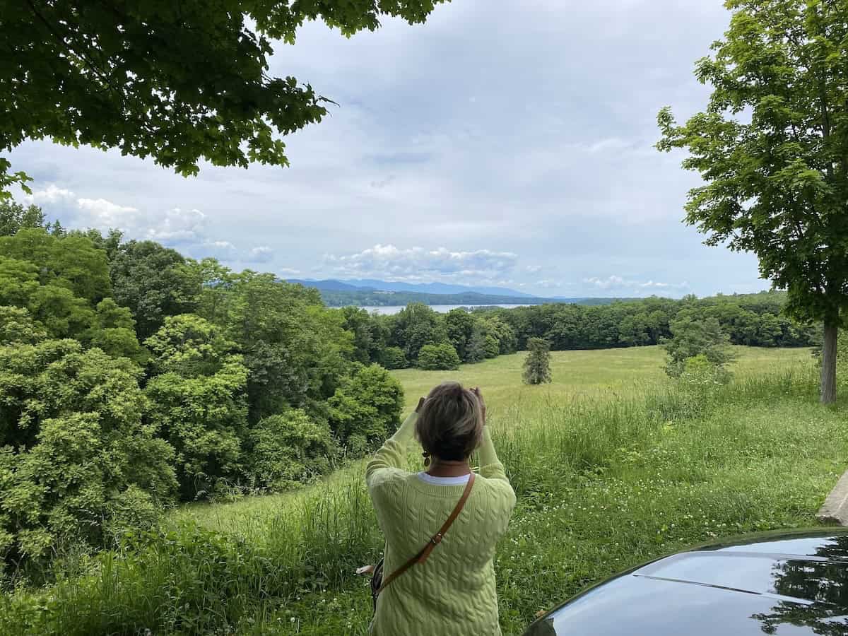 View of the Hudson River from the Vanderbilt Mansion National Historic Site (credit: Jerome Levine)