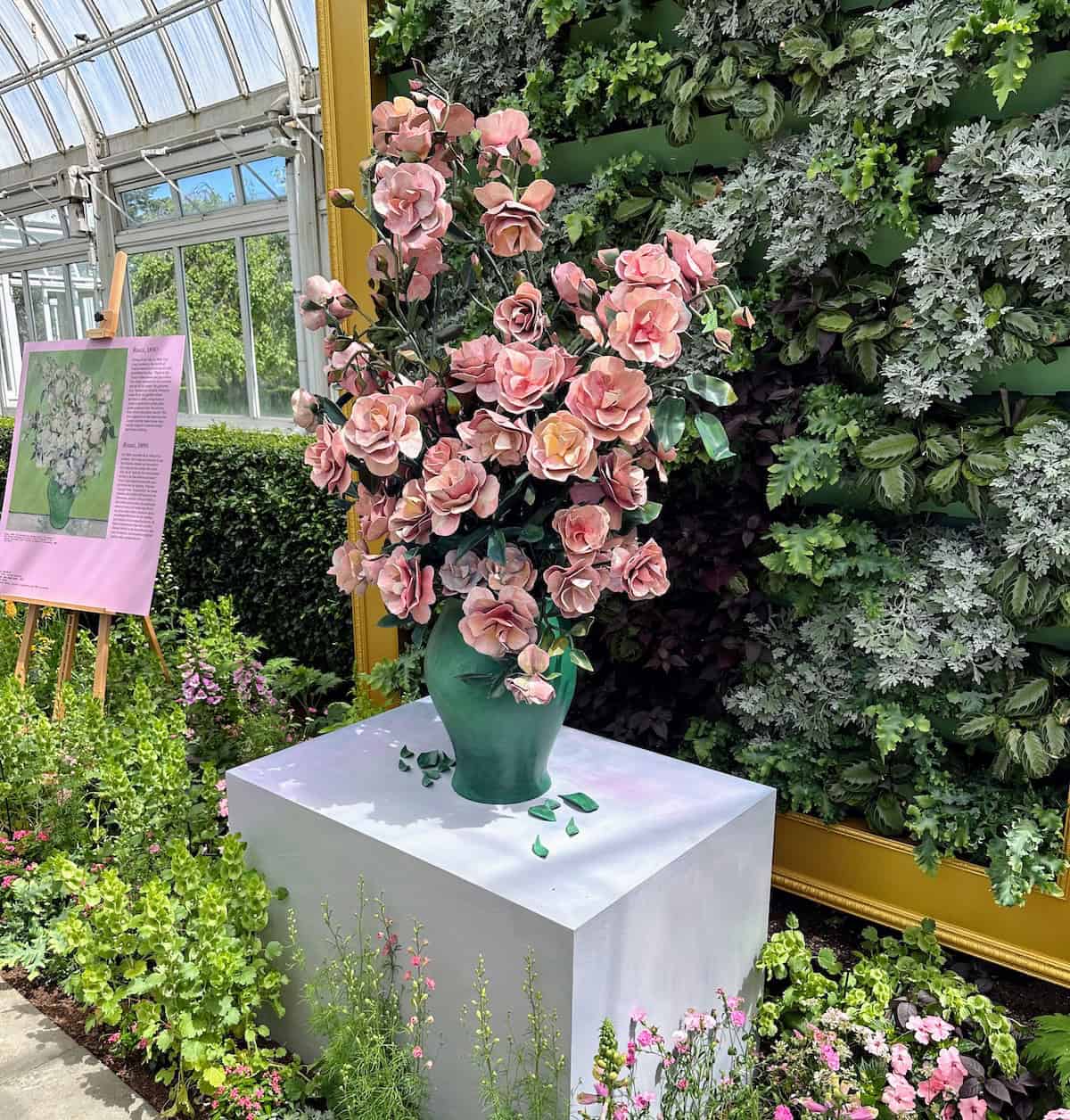 Jacobsen sculpture inspired by van Gogh's Oleanders (credit: Jerome Levine)