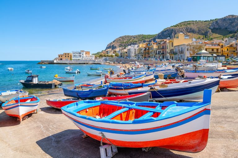 Fishing boats in summer in Sicily (credit: Adobe Stock)