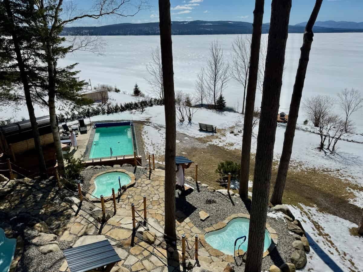 Estello Suites and Spa, Frontenac, Quebec (credit: Hilary Nangle)
