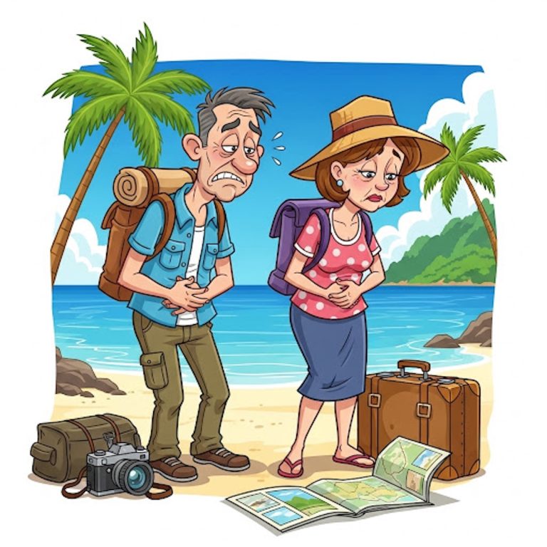 Travel diseases and illnesses are a risk of travel, some preventable (credit: Gemini)