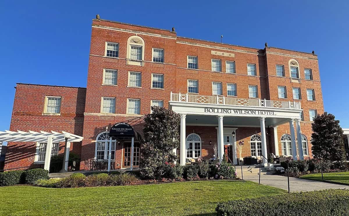 The Bolling Wilson Hotel in Wytheville, Virgina (credit: Jackie Sheckler Finch)