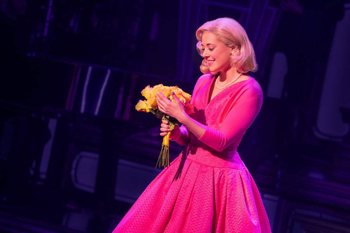 Erika Henningsen as Sandra Dee in Just in Time (credit: Matthew Murphy and Evan Zimmerman)