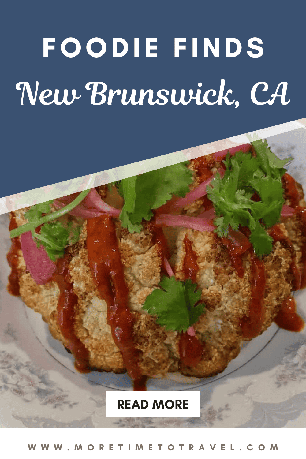 Foodie Finds in New Brunsick pin