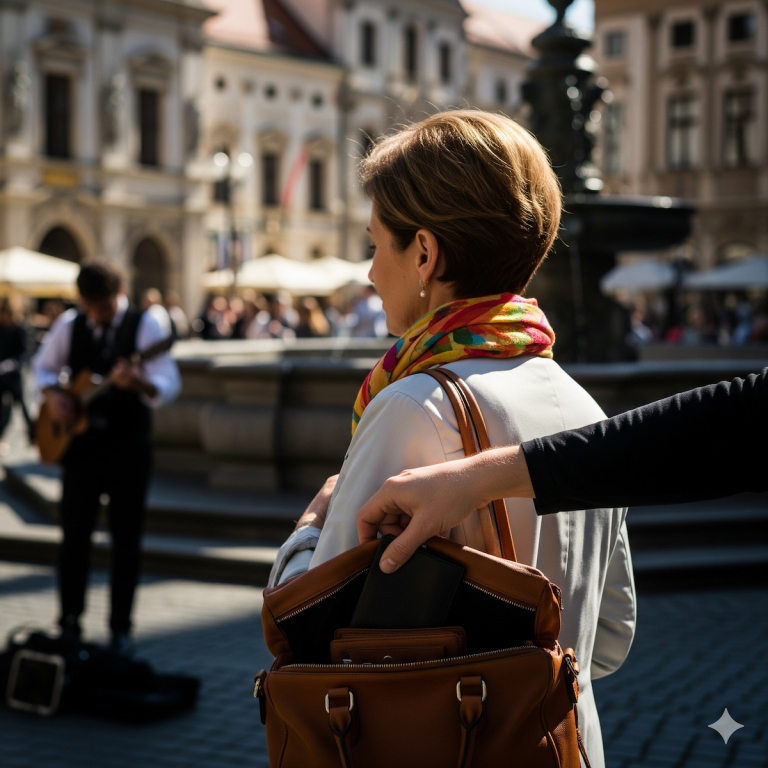 Older travelers are at risk for pickpockets (credit: Gemini)