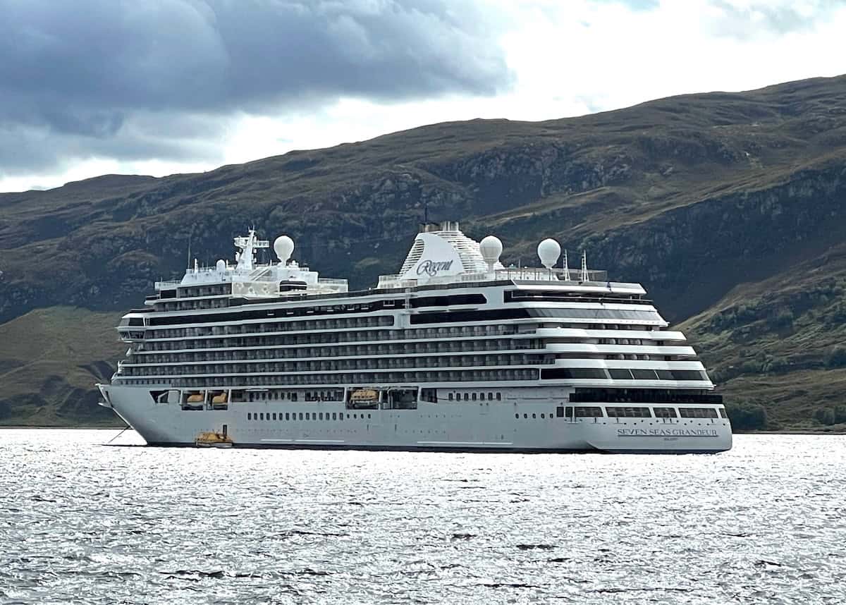 Regent Seven Seas Grandeur in the Scottish Highlands (credit: John and Sandra Nowlan)