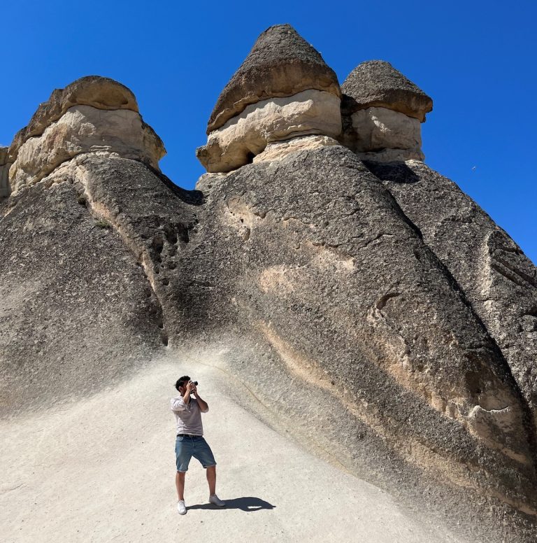 Daniele Foti traveling solo with diabetes in Turkey (credit Daniele Foti)