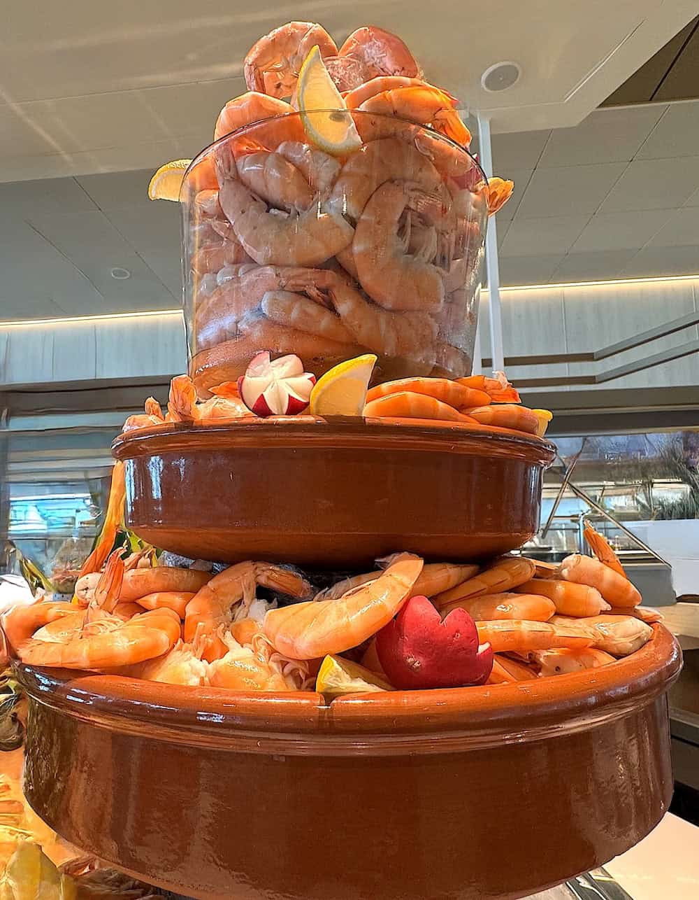 Shrimp cocktail at Ocean view Cafe (credit: Jackie Sheckler Finch)