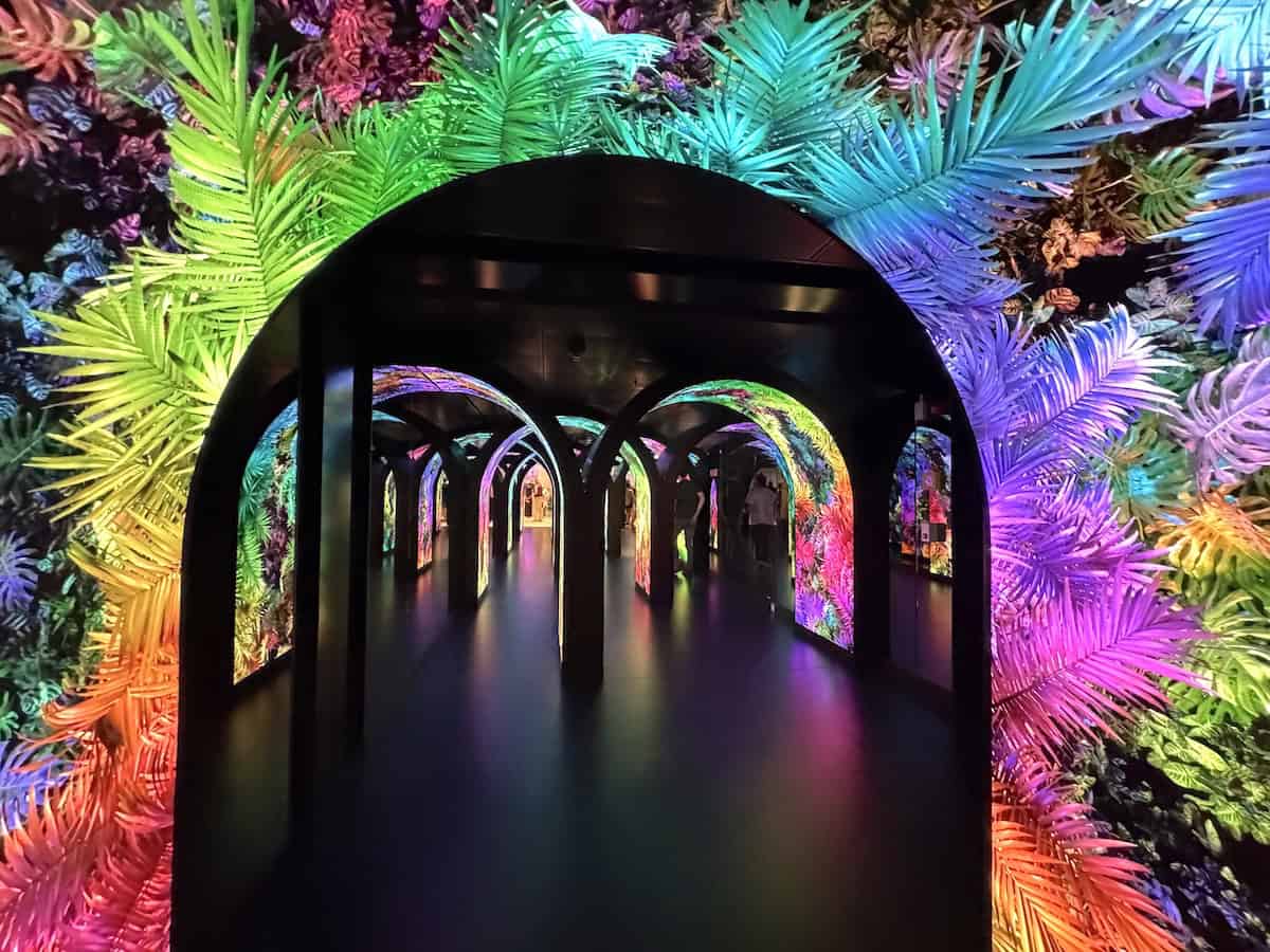 Colorful arches leading into the Bazaar (credit: Jackie Sheckler Finch)