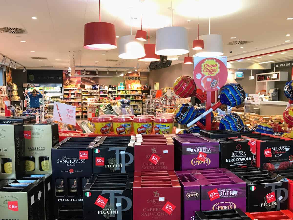 An Autogrill in Mondolfo, in the Marche region (credit: Jerome Levine)