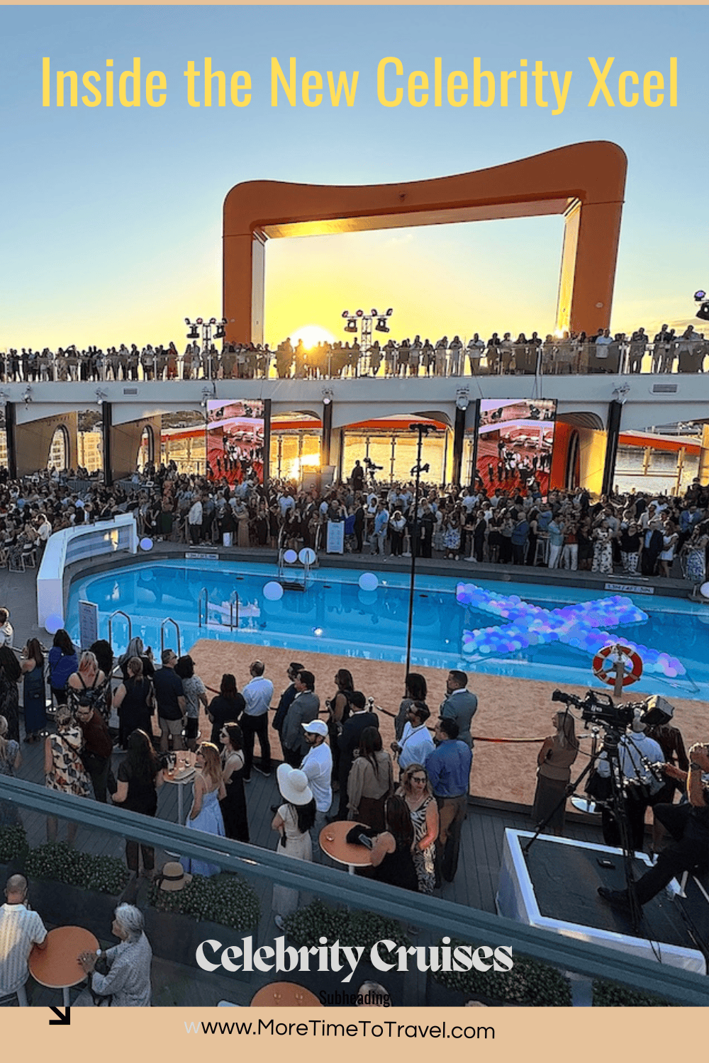 Celebrity Xcel pin