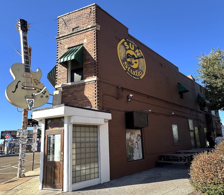 Sun Studio in Memphis is is still a recording studio and a museum (credit: Jackie Sheckler Finch)