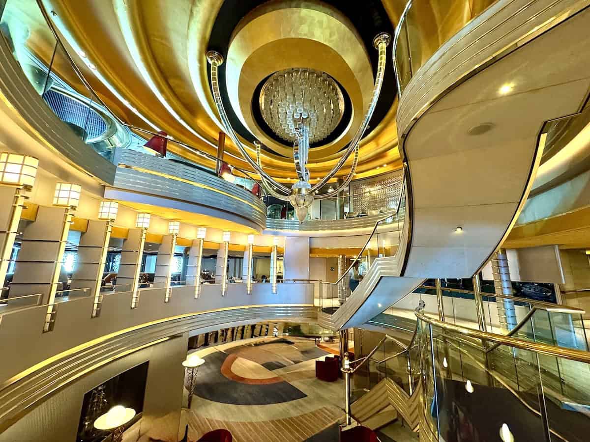 Decks of luxury on Zuiderdam (credit: Jackie Sheckler Finch)