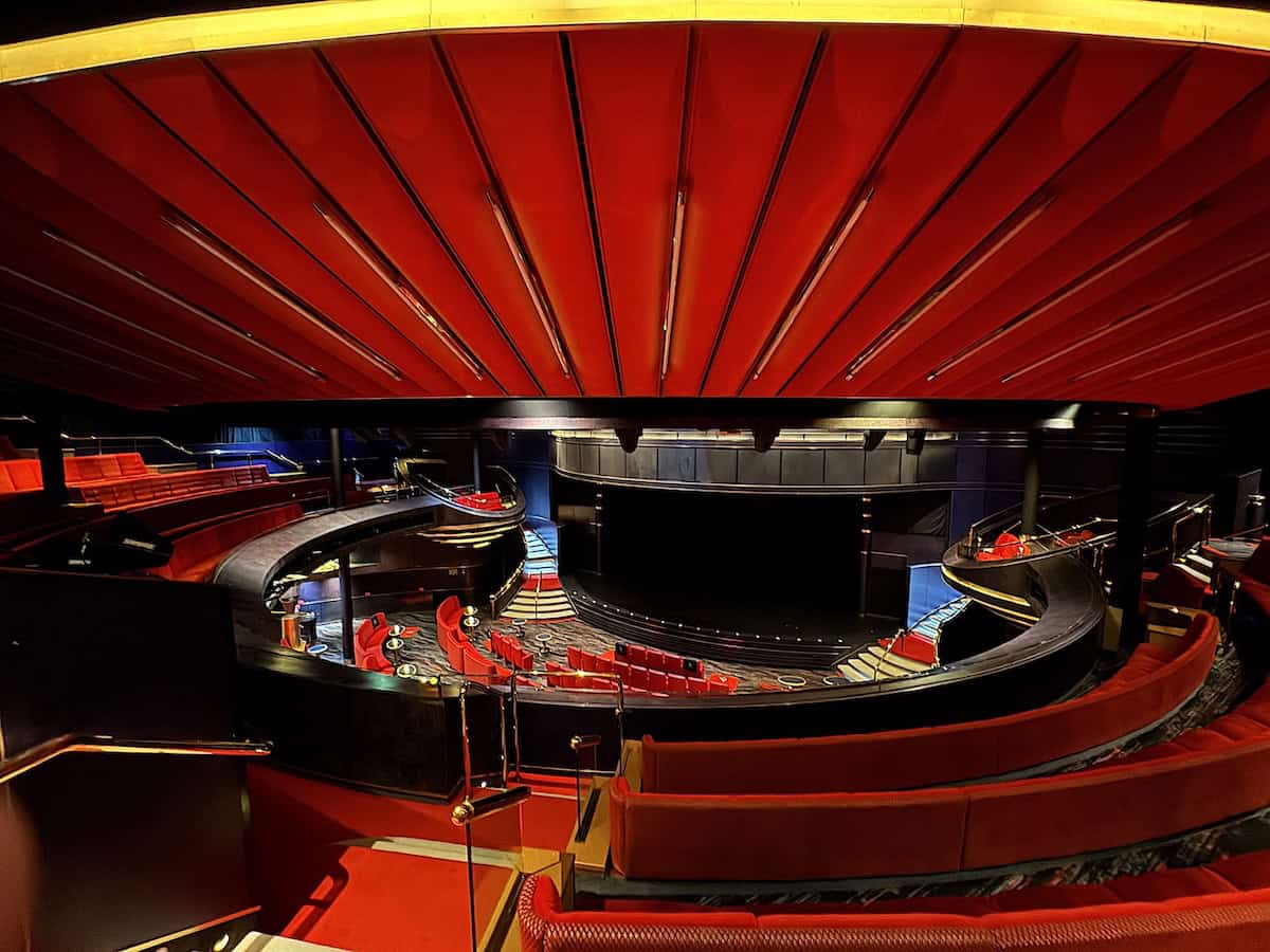 World Stage, the largest theater on board the ship (credit: Jackie Sheckler Finch)
