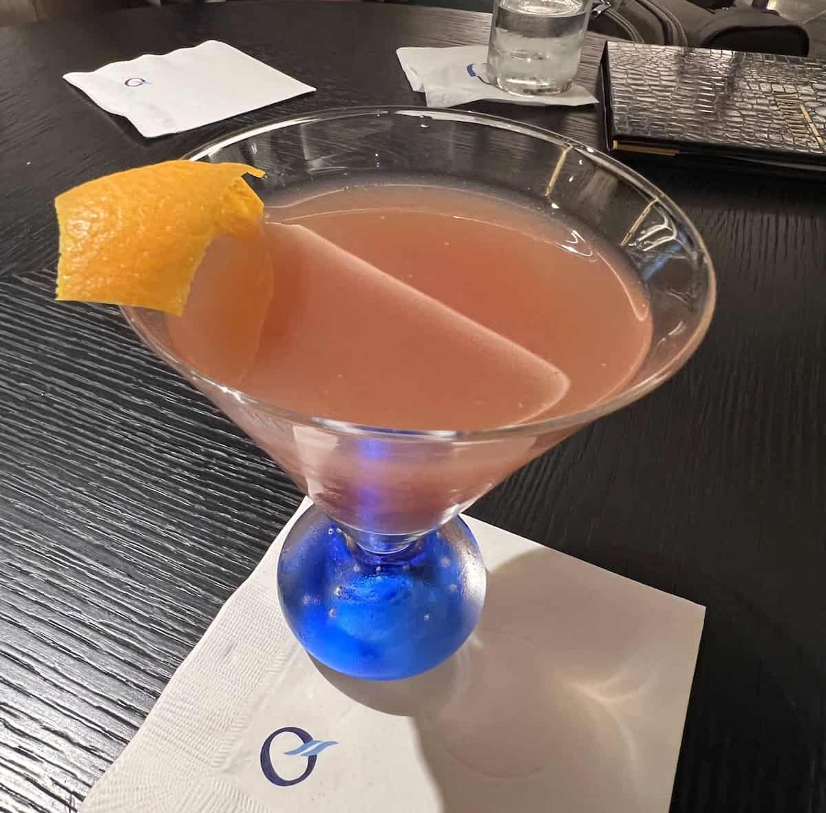 The Big O: Oceania's Signature Cocktail (credit: Jerome Levine)
