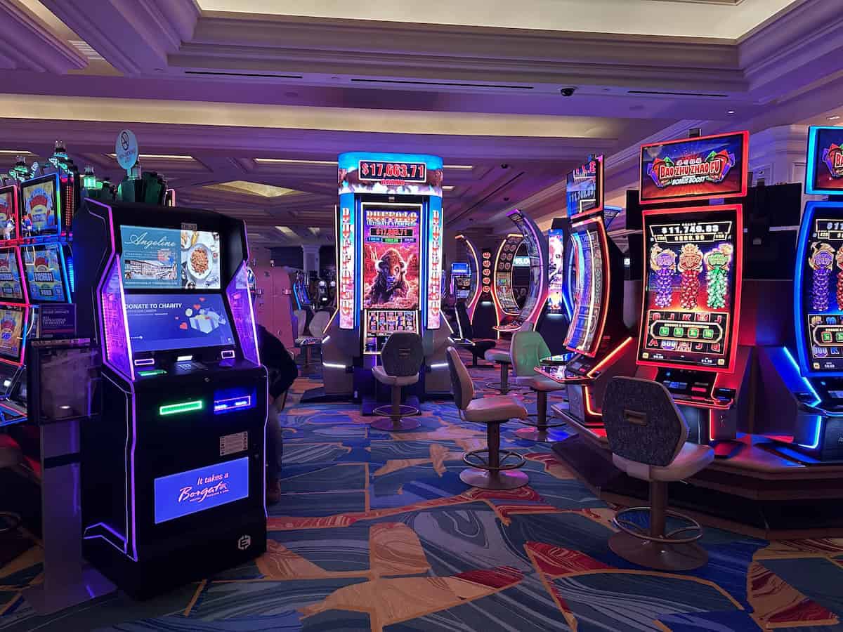 The new gaming floor spans 25,000 square feet with 51 tables (credit: Jerome Levine)