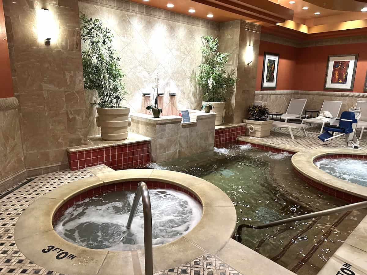 Whirlpool at the Borgata (credit: Irene S. Levine)