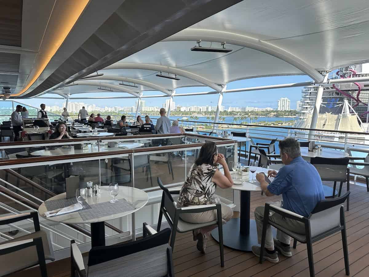 The Terrace Cafe offers an upscale buffet experience on the Deck 12 Aft (credit: Jerome Levine)